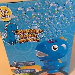 Dinosaur Bubble Machine new in box